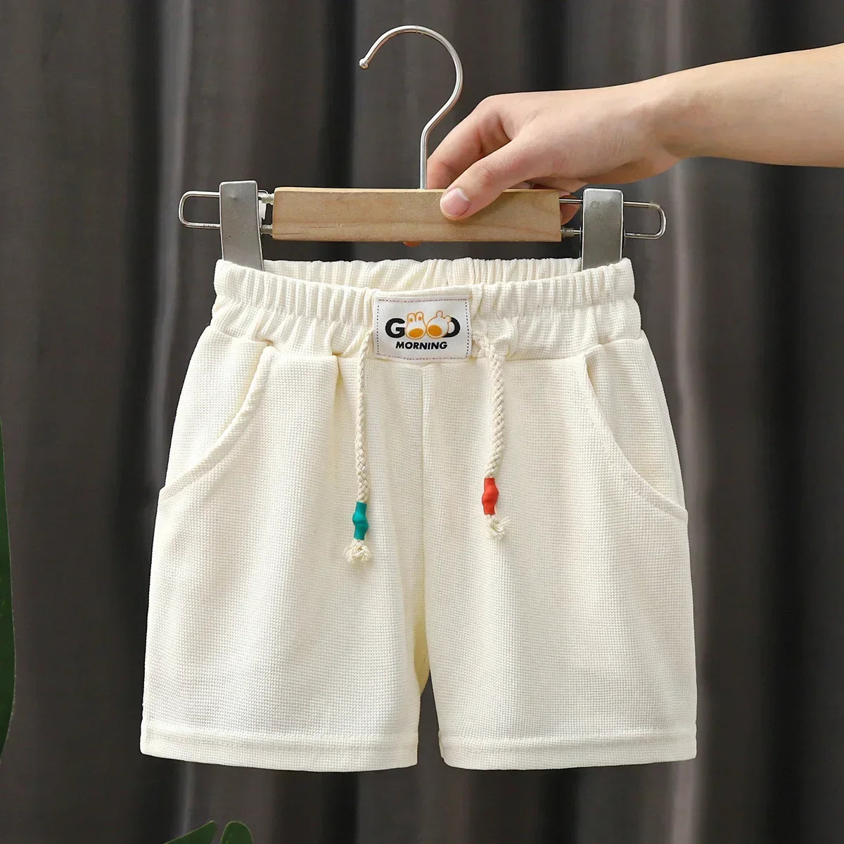 New Summer Boys Shorts Candy Color Beach Shorts for Kids Casual