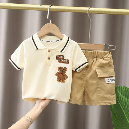 2PCS Children Clothing mother Kids Clothes Children's Sets Boys