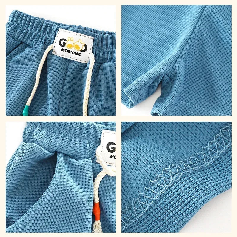 New Summer Boys Shorts Candy Color Beach Shorts for Kids Casual