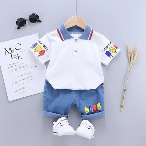 2PCS Children Clothing mother Kids Clothes Children's Sets Boys