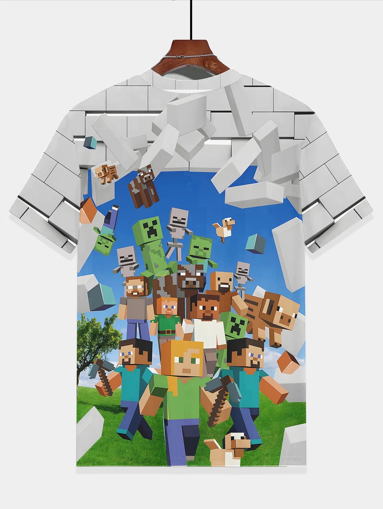 Popular Game Kids Summer Clothes Children's Boy's Clothing T-shirt for