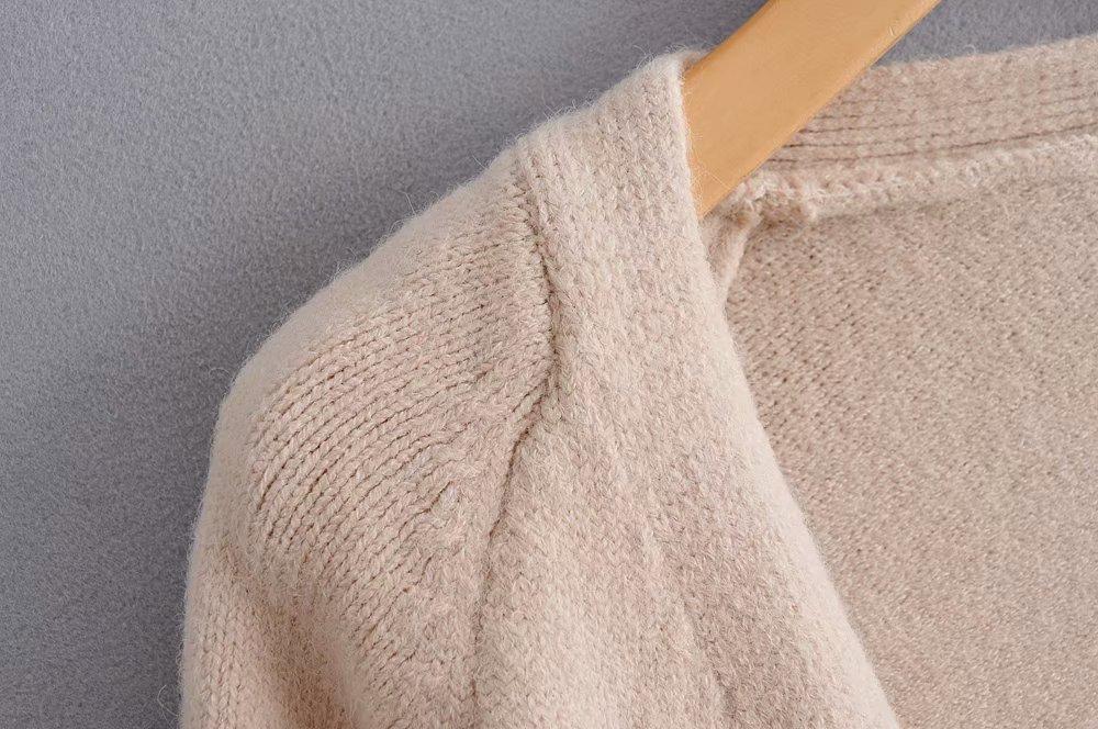 Lazy V-neck Oversize Long Sweater Cardigans Jacket Coat New Women