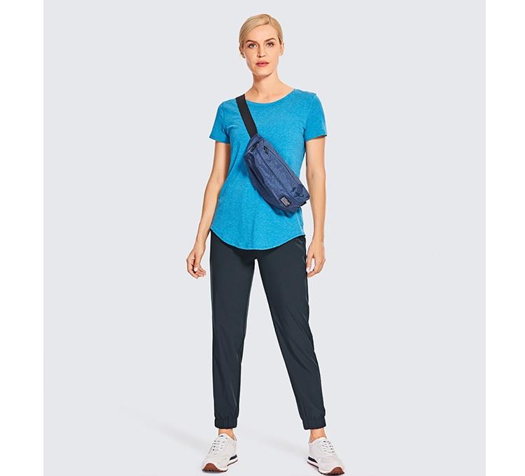 Women's Lightweight Joggers Pants With Pockets Drawstring Elastic