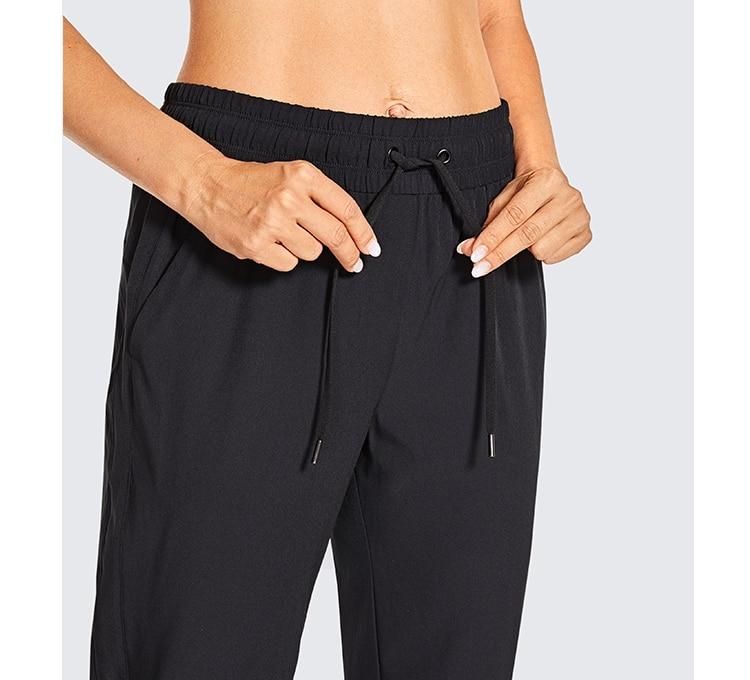 Women's Lightweight Joggers Pants With Pockets Drawstring Elastic