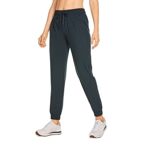 Women's Lightweight Joggers Pants With Pockets Drawstring Elastic