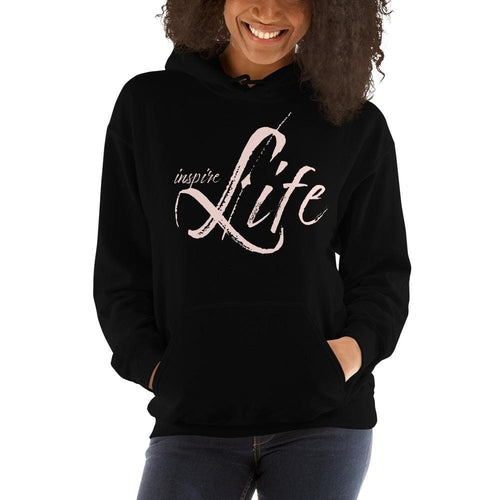 Womens Hoodie - Pullover Hooded Sweatshirt - Graphic/inspire Life