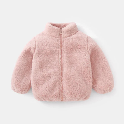 Kids Winter Coats 2024 New Children Outerwear Boy Warm Fleece Jacket