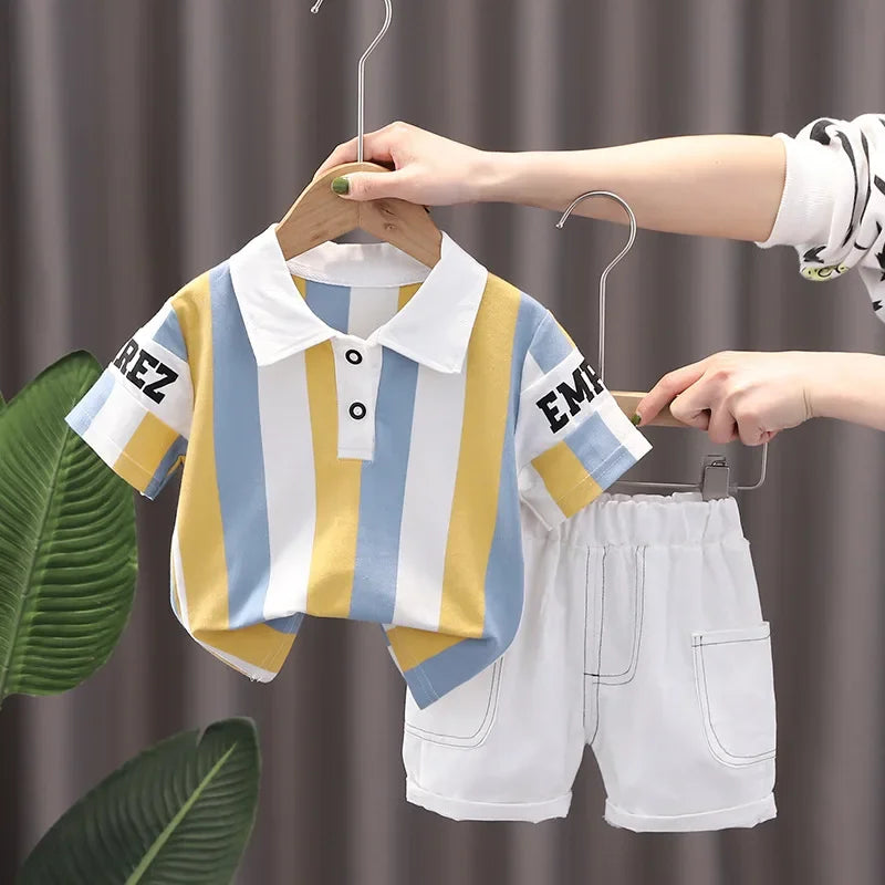 2PCS Children Clothing mother Kids Clothes Children's Sets Boys