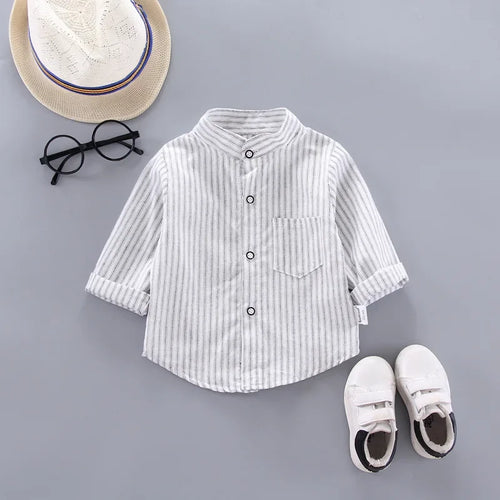 DIIMUU Spring Autumn Kids Baby Boys Cotton Clothes Shirt Toddler Girls