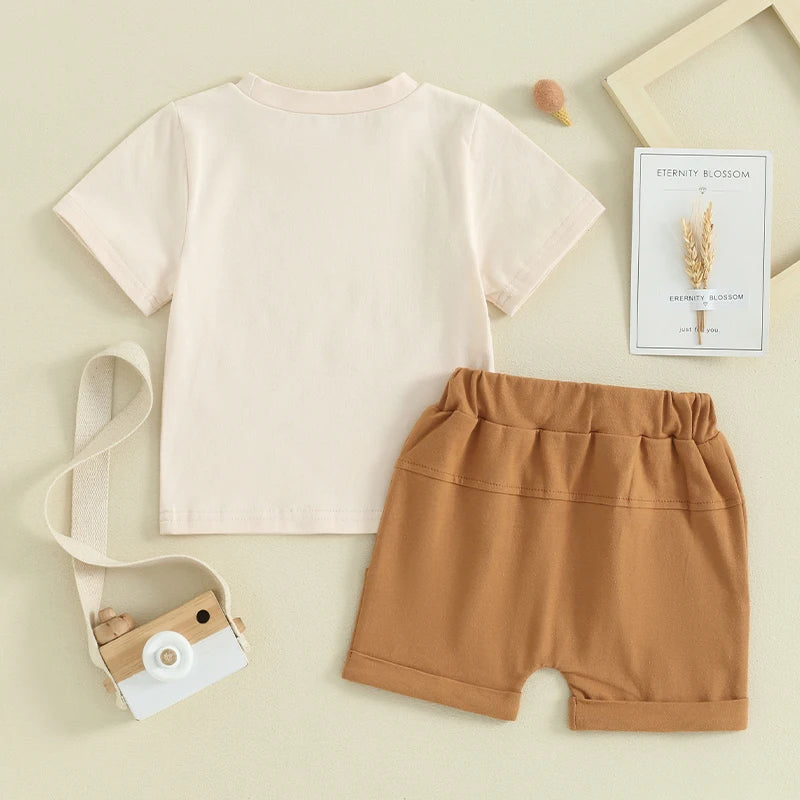 2024-02-01 Lioraitiin Toddler Baby Boy Summer Clothes Daddy s Little