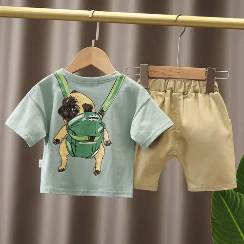 2PCS Children Clothing mother Kids Clothes Children's Sets Boys