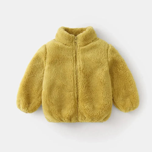Kids Winter Coats 2024 New Children Outerwear Boy Warm Fleece Jacket