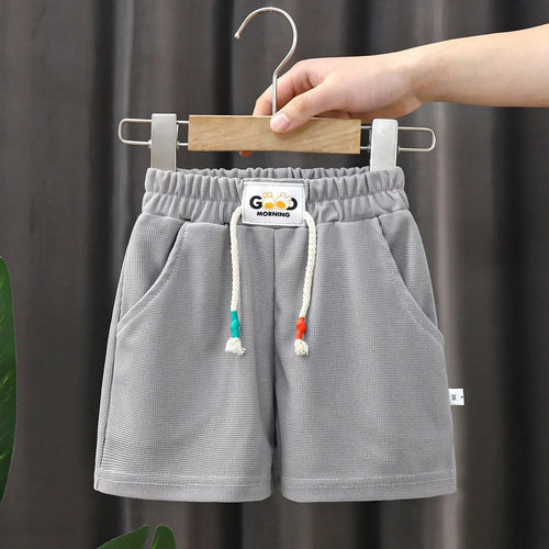 New Summer Boys Shorts Candy Color Beach Shorts for Kids Casual