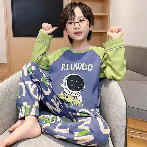 Loungewear Boy Children's Pajamas Pijama Pajama Sets Clothes Sleepwear