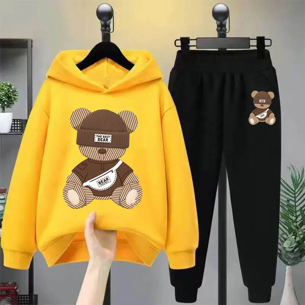 Cartoon Bear hoodie Cartoon Cartoon Cartoon Cartoon Children's