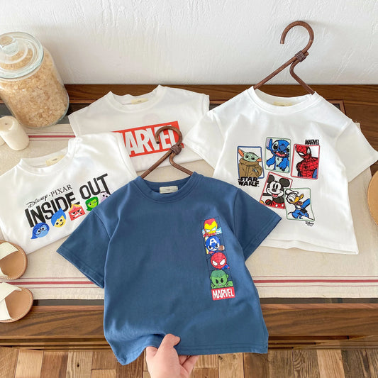 Disney Boy T Shirts Funny Graphic Boy Kids Gift Top Tee Mickey Mouse T