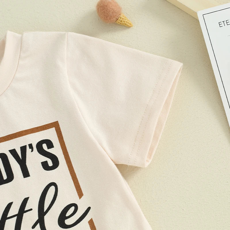 2024-02-01 Lioraitiin Toddler Baby Boy Summer Clothes Daddy s Little