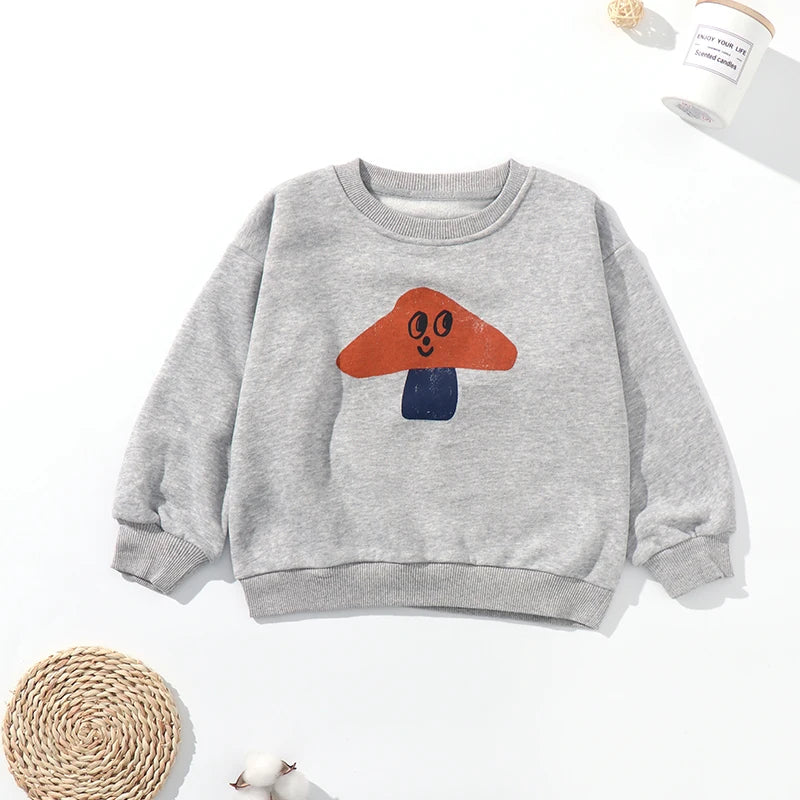 INS 2024 Korean Childrens Autumn Winter Clothes for Girls Boys Babi