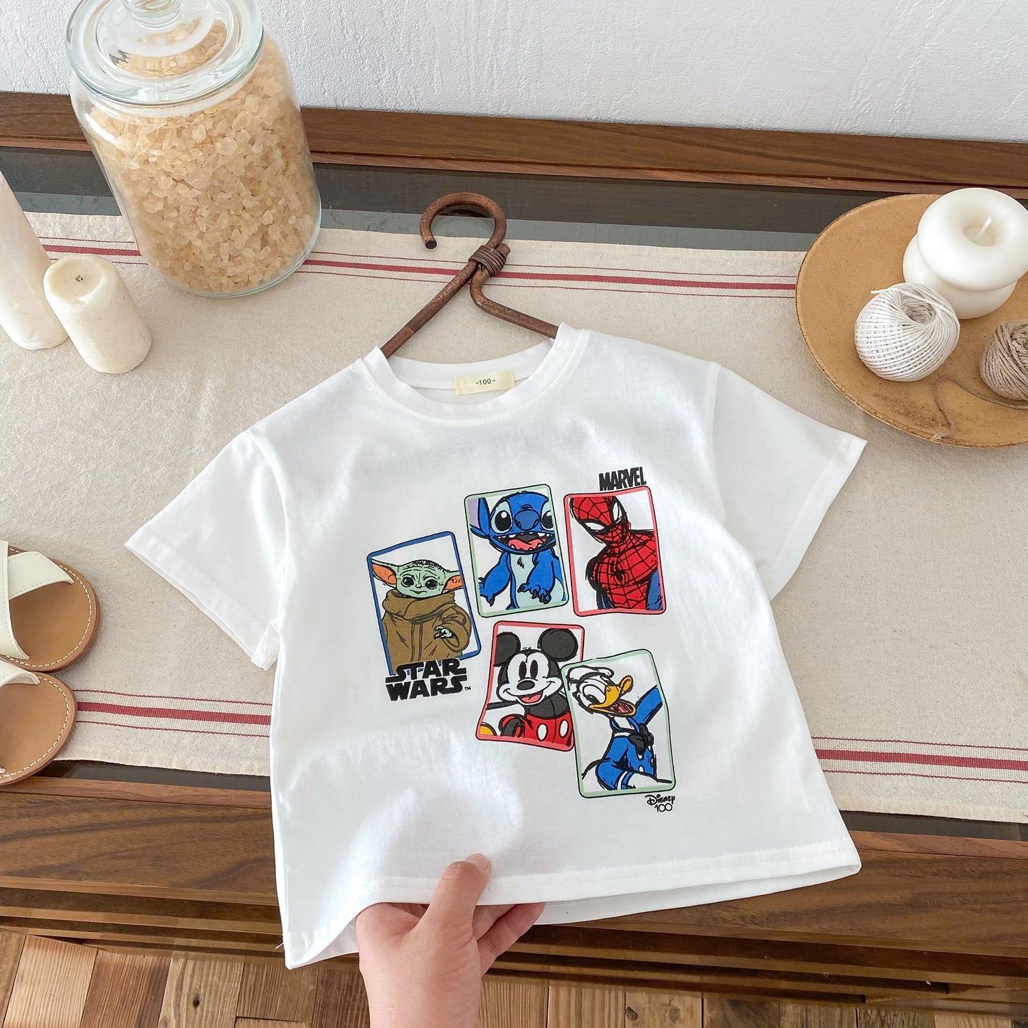 Disney Boy T Shirts Funny Graphic Boy Kids Gift Top Tee Mickey Mouse T