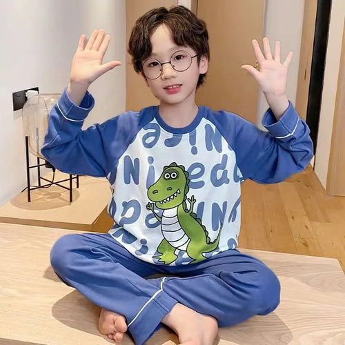 Loungewear Boy Children's Pajamas Pijama Pajama Sets Clothes Sleepwear