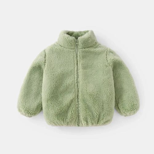 Kids Winter Coats 2024 New Children Outerwear Boy Warm Fleece Jacket