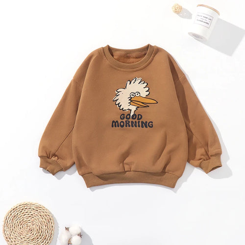 INS 2024 Korean Childrens Autumn Winter Clothes for Girls Boys Babi
