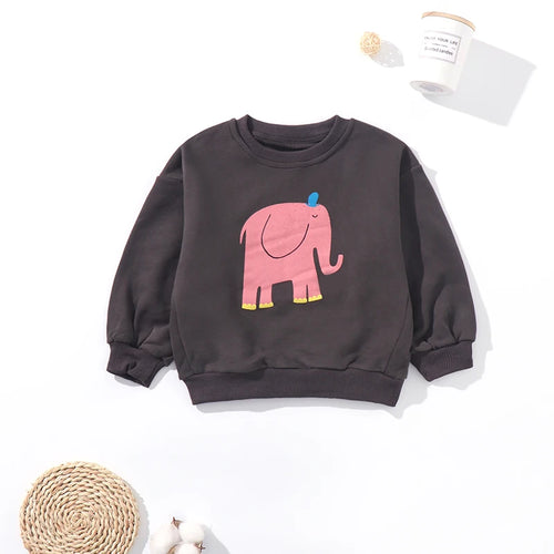 INS 2024 Korean Childrens Autumn Winter Clothes for Girls Boys Babi