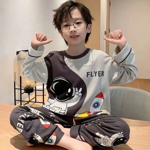 Loungewear Boy Children's Pajamas Pijama Pajama Sets Clothes Sleepwear