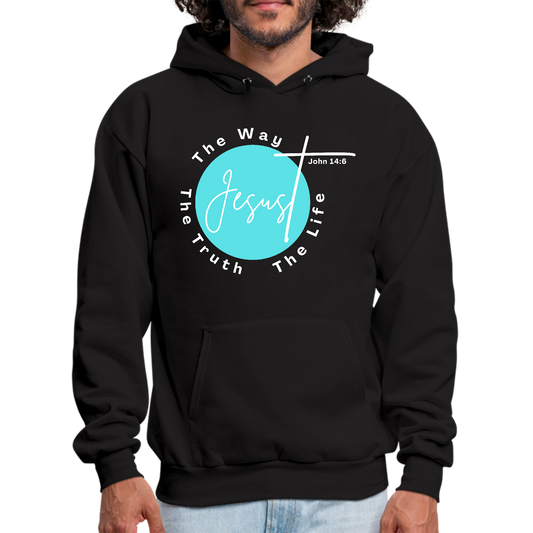 Mens Graphic Hoodie the Truth the Way the Life