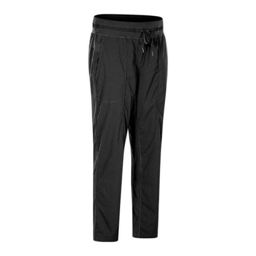 STRIPE Mid Waist Drawstring Sport Gym Joggers Women Loose Fit Fitness