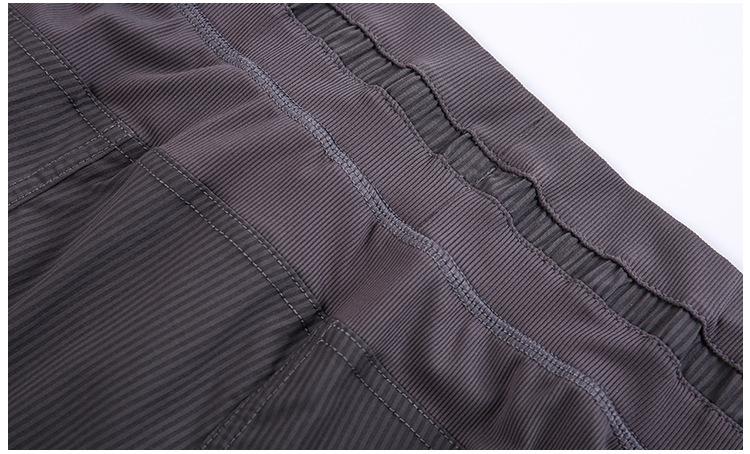 STRIPE Mid Waist Drawstring Sport Gym Joggers Women Loose Fit Fitness