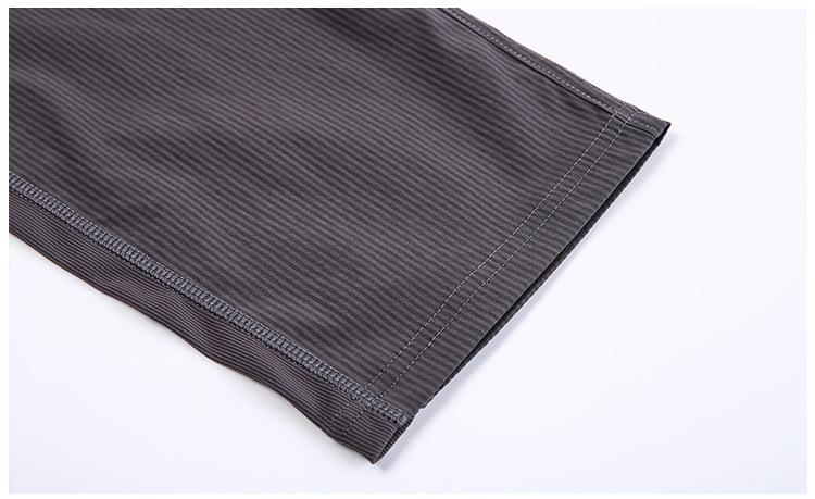 STRIPE Mid Waist Drawstring Sport Gym Joggers Women Loose Fit Fitness